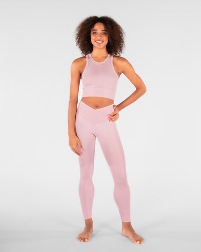 Suri High Neck Crop Top